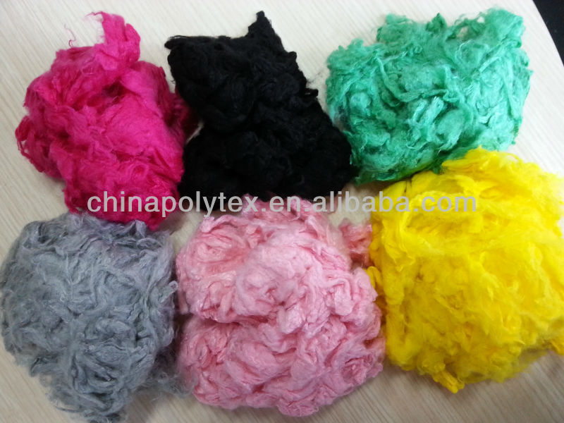 中国工場卸売明るいホワイトビスコース短繊維1.2d5dに紡績用または不織布仕入れ・メーカー・工場