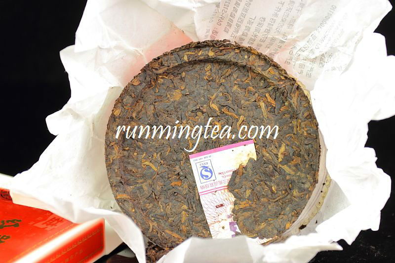 2008 Dayi"Hong Yun" Ripe Pu Er Mini Cake puer tea Pu'er Tea Pu-erh tea Puerh 100g/cake