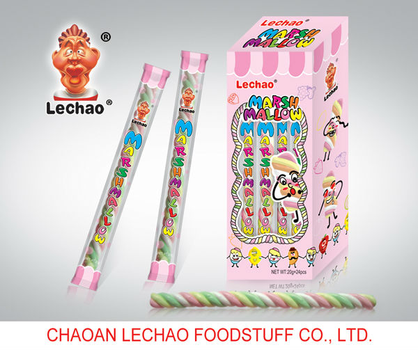 Halal Colored Smile Face Shape Marshmallow Candy