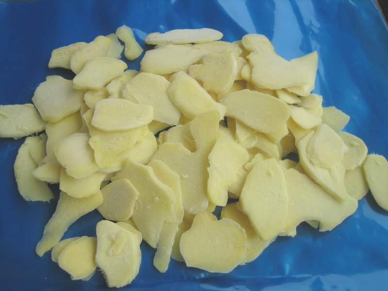 frozen ginger slice with FDA BRC HALAL KOSHER ISO9000 ISO22000