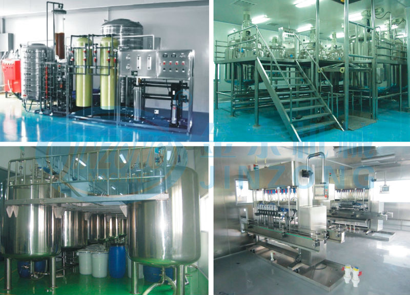 Jinzong機械自動液体洗剤生産ライン仕入れ・メーカー・工場