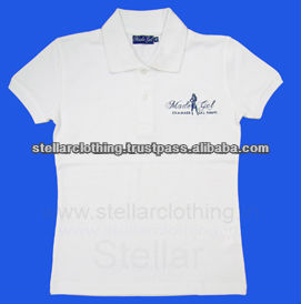 100% cotton women\'s Polo T-shirt - white - Made Gal.jpg