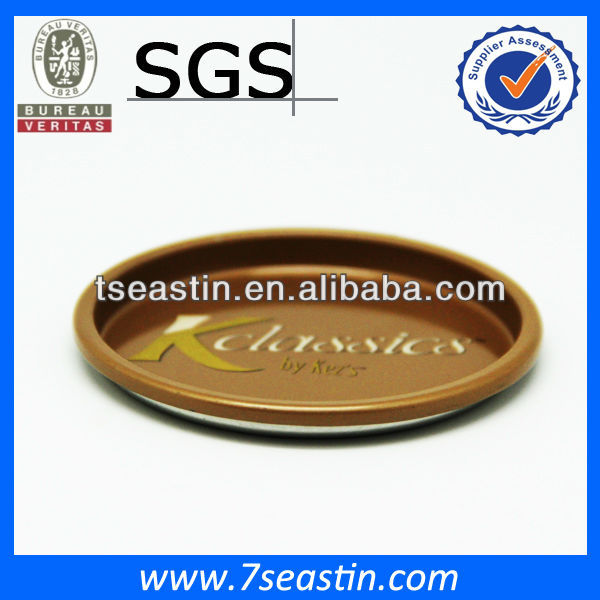 high quality empty tin dark chocolate cookies box