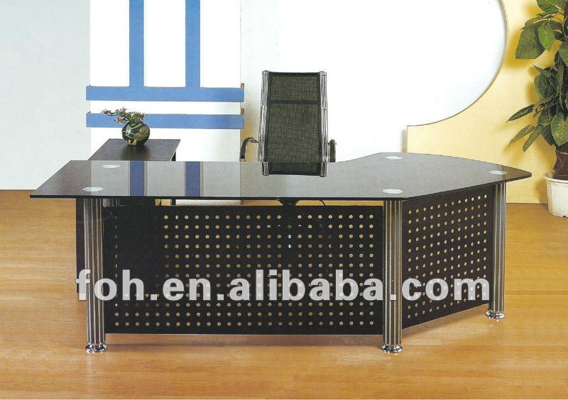 ordinary executive office glass tables for Boss (FOHJ-8858)