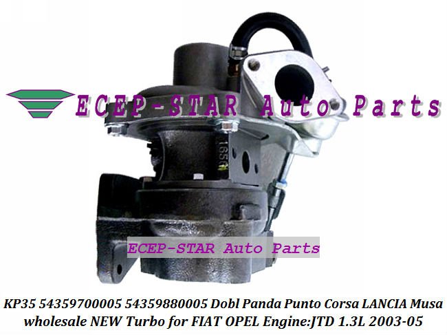 KP35 FIAT Dobl Panda Punto OPEL Corsa LANCIA Musa 2003-05 1.3L JTD 54359700005 54359880005 turbocharger (1)
