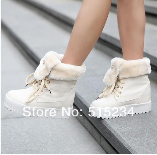 Женские ботинки 2013 The Winter Thick Fur Snow Boots for Women High Platform Shoes Ladies Half Knee Boots Женские ботинки 2013 The Winter Thick Fur Snow Boots for Women High Platform Shoes Ladies Half Knee Boots