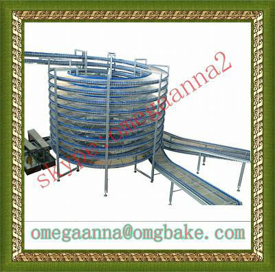 Cooling system omega bakery machinery