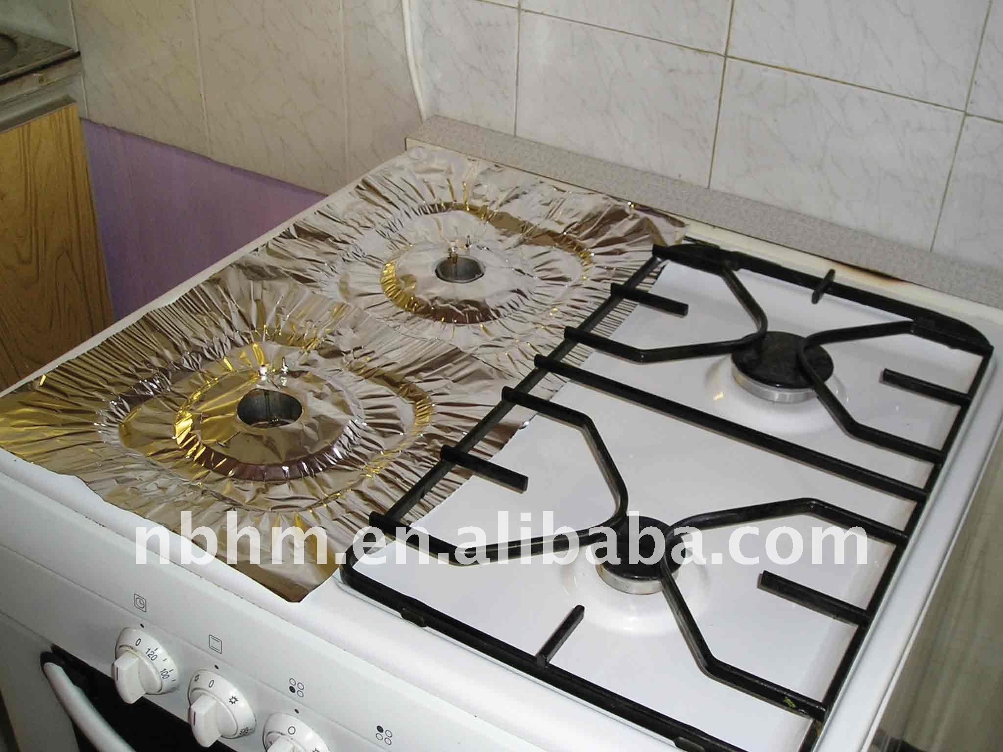 Aluminium Foil Container - Burner Guard & Gas Mat