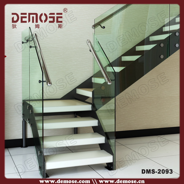 Prefabricados de acero indoor stringer marmol pasos escalera de ... Acero diseño Escalera