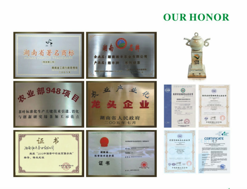 Phoenix green tea brand names