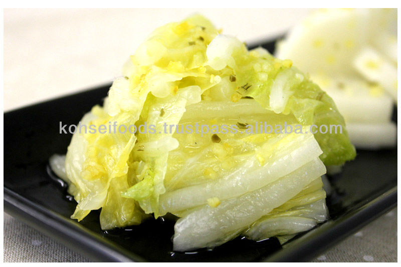 The Yuzu Flavored Condiment For Pickles Using Of The Japanese Citrus Powder