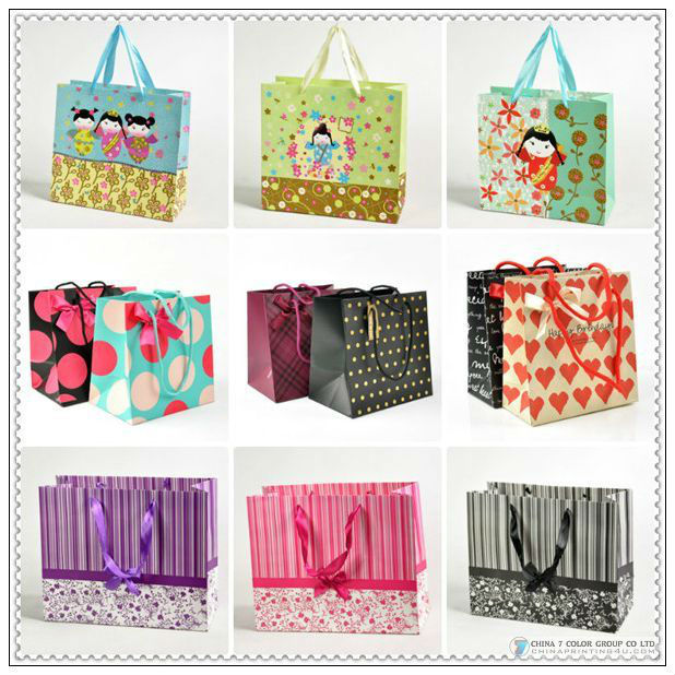 Elegant Simple Luxury High Quality Paper Bags