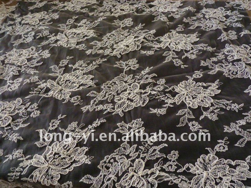 style bridal wedding dress lace table cloth African lace lace furniture 