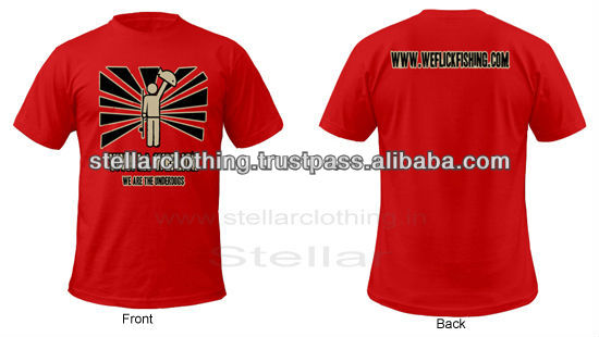 100% cotton Promotional T-shirt for - Red - VIVA.jpg