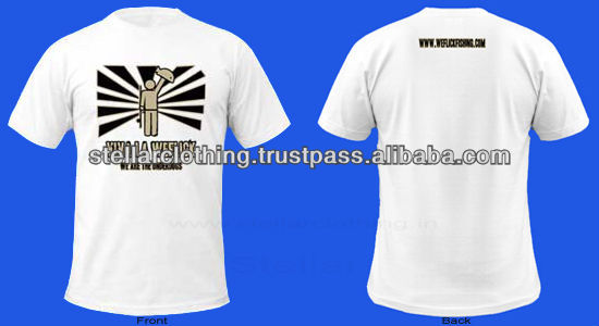 100% cotton Promotional T-shirt for - white - VIVA - AUS.jpg