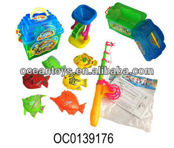 新しい熱い販売の子供の釣りゲームおもちゃ磁気釣りゲームoc0139177プラスチック製の魚のおもちゃ問屋・仕入れ・卸・卸売り