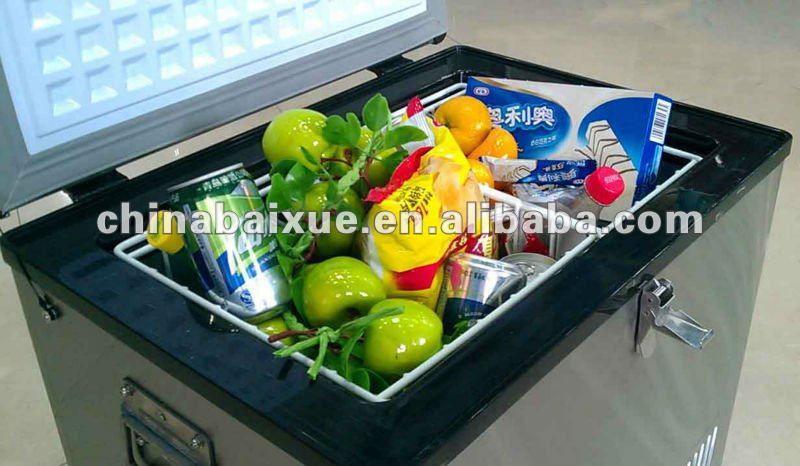 新鮮な冷凍食品輸送12v1.4cuftディープフリーザー冷蔵庫用ポータブルクーラー、 冷蔵庫問屋・仕入れ・卸・卸売り