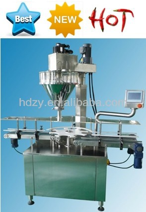 Full-Automatic Rotary cocoa powder filling machine/ Filling and packing machine/ Auger powder filler machine