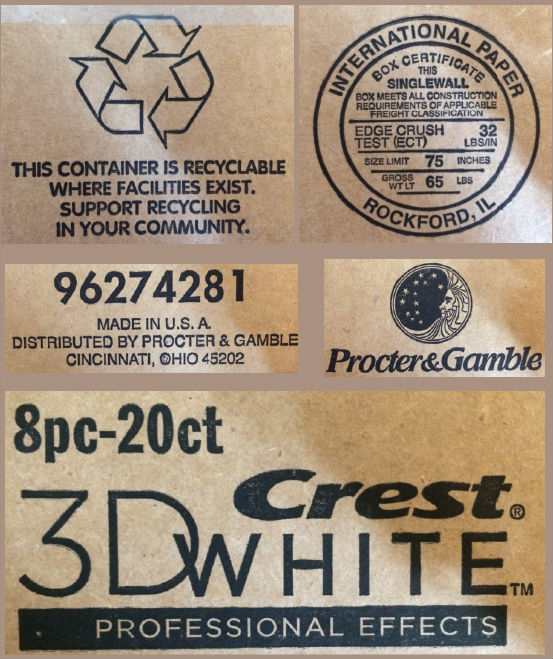 クレスト3dwhitestripsプロの白い歯ホワイトニングボックス120袋40ストリップwhitestrips 問屋・仕入れ・卸・卸売り