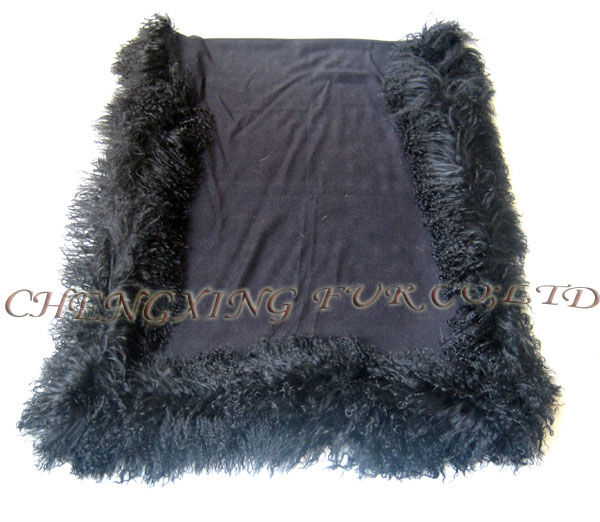 モンゴルの毛皮トリミングcx-b-p-01パシュミナのショール問屋・仕入れ・卸・卸売り