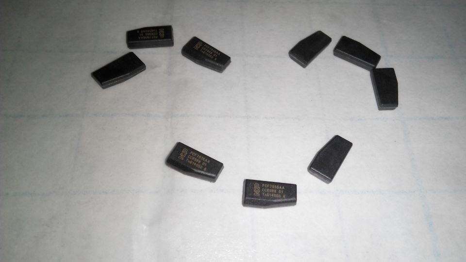 Blank PCF7936AA transponder chip(PCF7936AS updated version) ID46 Crypto Chip For Car Keys Good Quality For pcf 7936 pcf7936 as NXP Wholesale (1)