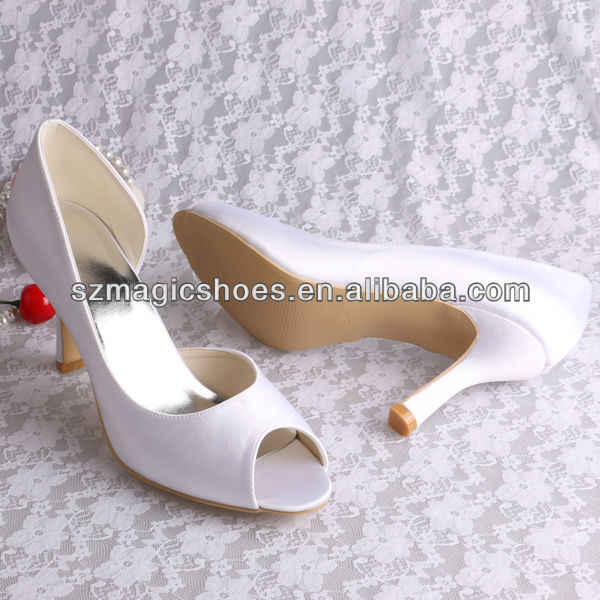 15 Colors) Peep Toe Payless Shoes Women White Wedding Sexy Women Pumps ...