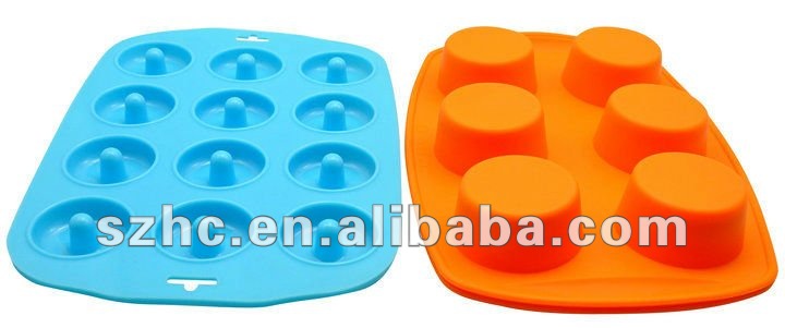 Newest Peacock shaped 3D silicone cake decorating with LFGB
