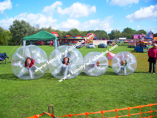 High Quality Inflatable Bubble Football for kids toy