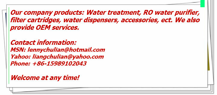 UDF water cartridge filter / water filtration cartridge on sale
