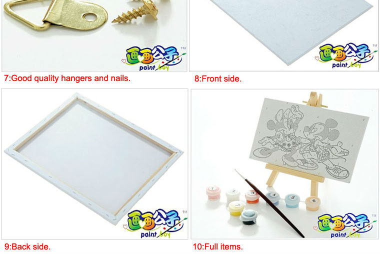 painting art kit painting by numbers - environmental acrylic paint - REACH 40*50cm