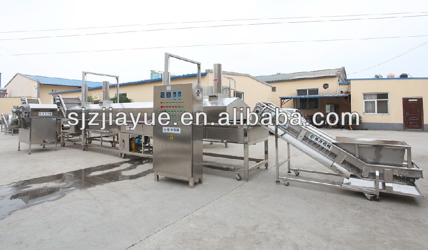 Continuous Frying Machine For Peanut