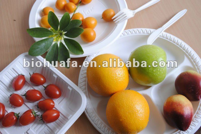 Disposable plates, Biodegradable plates, Corn starch plates