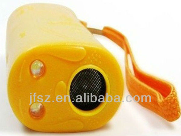 Outdoor ultrasonic with Alarm, flashlight dog pest repeller CD-100