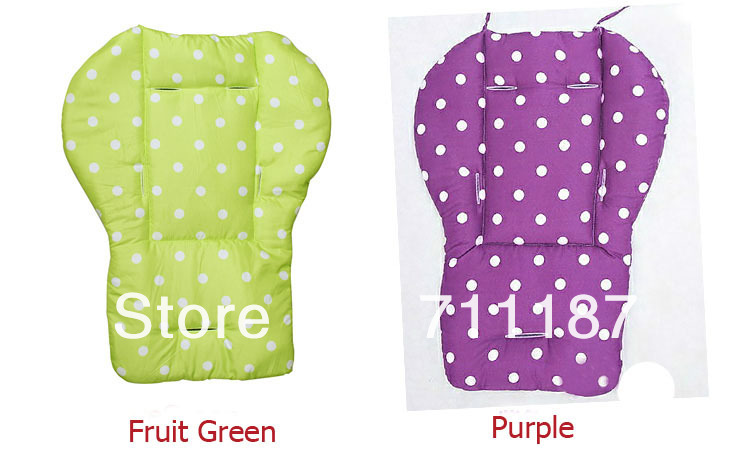 fruit green stroller pad.jpg