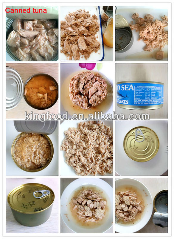 High quality halal Canned Tuna with halal certificate,China Kingfood
