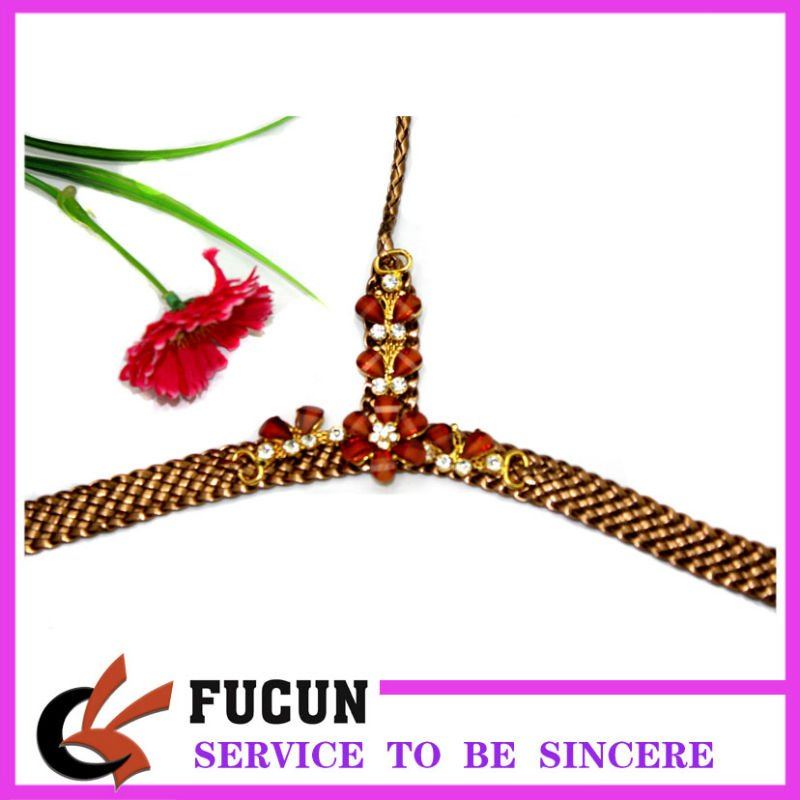 fashional style slipper upper /shoe components.jpg