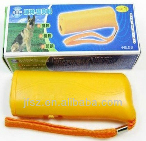 Outdoor ultrasonic with Alarm, flashlight dog pest repeller CD-100