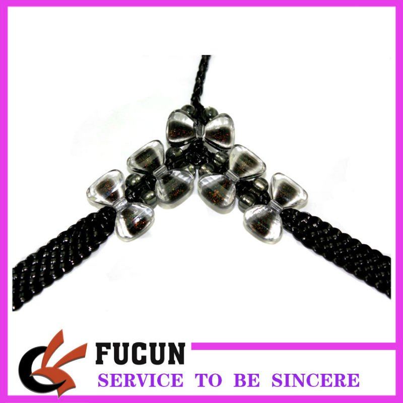fashional style slipper upper /shoe components.jpg