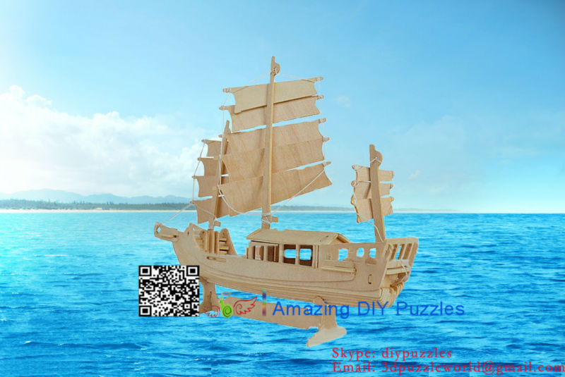 China sailing jig-saw puzzles edu toys 02ps