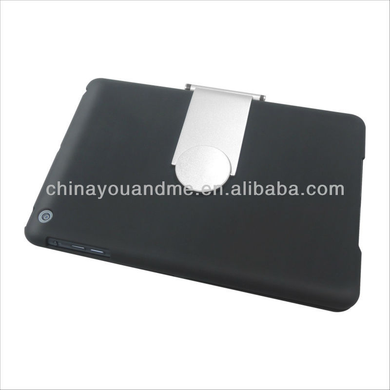 新しいスタイルの黒360度のスイベル回転ipadのミニ用bluetoothキーボードの場合問屋・仕入れ・卸・卸売り