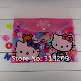 Wholesale Lot of 30pcs, Hello Kitty Design--Kids Cartoon A4 Documents Bag/ File Folder/ Stationery Holders/ File Bag, Kids Gift Wholesale Lot of 30pcs, Hello Kitty Design--Kids Cartoon A4 Documents Bag/ File Folder/ Stationery Holders/ File Bag, Kids Gift