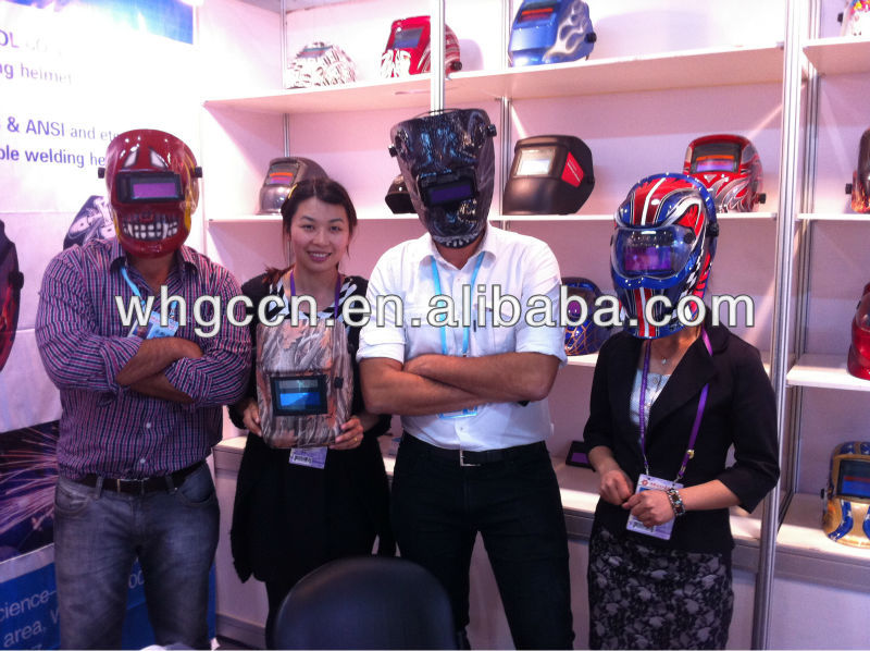 中国外部din9-13シェード番号の自動暗くなる溶接のヘルメット問屋・仕入れ・卸・卸売り