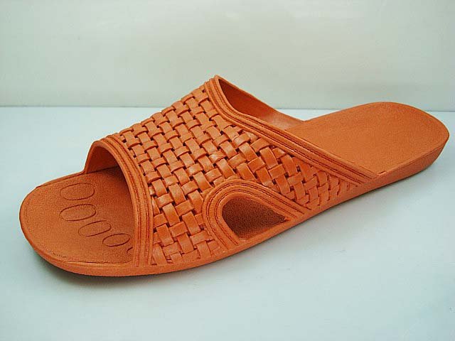 orange jail slippers