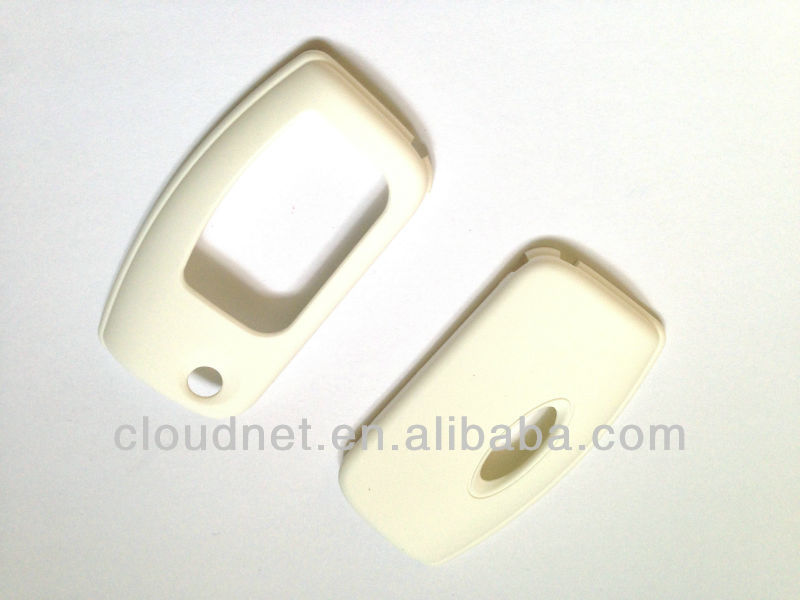 黄色の硬質プラスチック製のフリップキーリモートキーフォブキーレス保護ケースカバー2008- 20103ボタンフォードフィエスタのための問屋・仕入れ・卸・卸売り