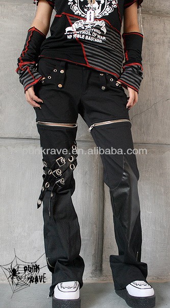 Punkrave Goth Rock Punk TWO-PIECE SET PANTS with wholesale price K-085問屋・仕入れ・卸・卸売り