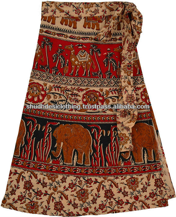 伝統的なインドのスカート/魔法のラップスカート問屋・仕入れ・卸・卸売り