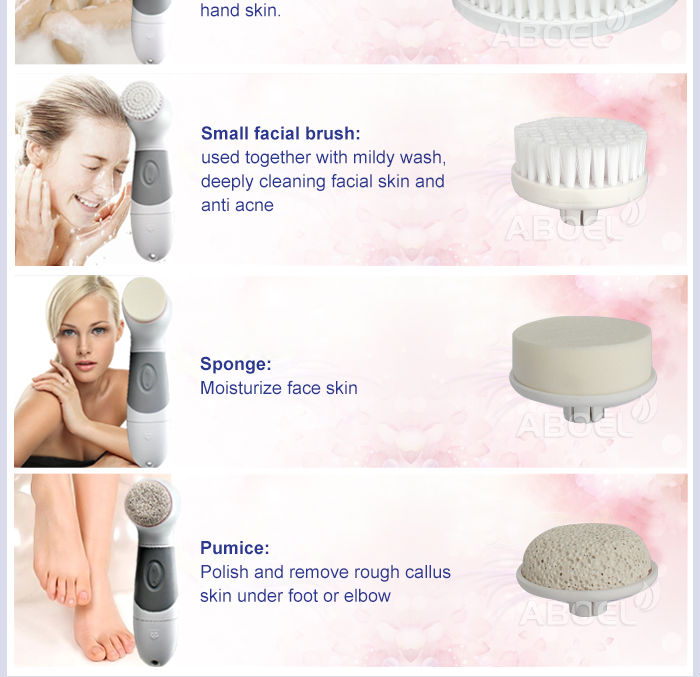 Electric face and body cleaning massager brush問屋・仕入れ・卸・卸売り