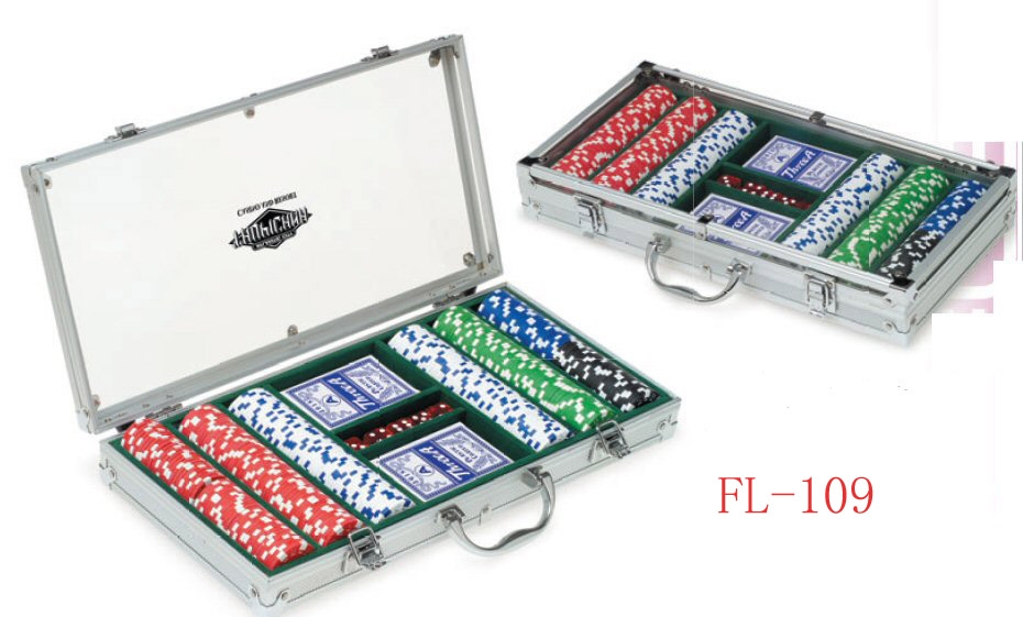 ファンシーポーカーセットチップ500- 重いカジノ品質粘土チップ- ロック可能な金属ケース問屋・仕入れ・卸・卸売り