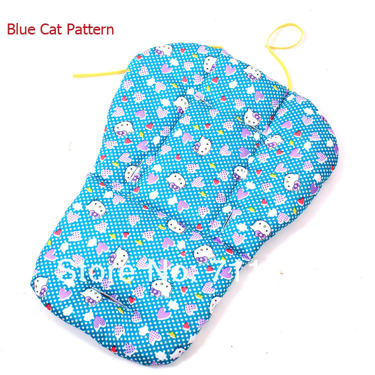 blue cat pattern stroller pad.jpg