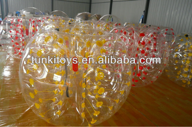 1.2/1.5m PVC top quality bubble soccer,inflatable soccer bubble